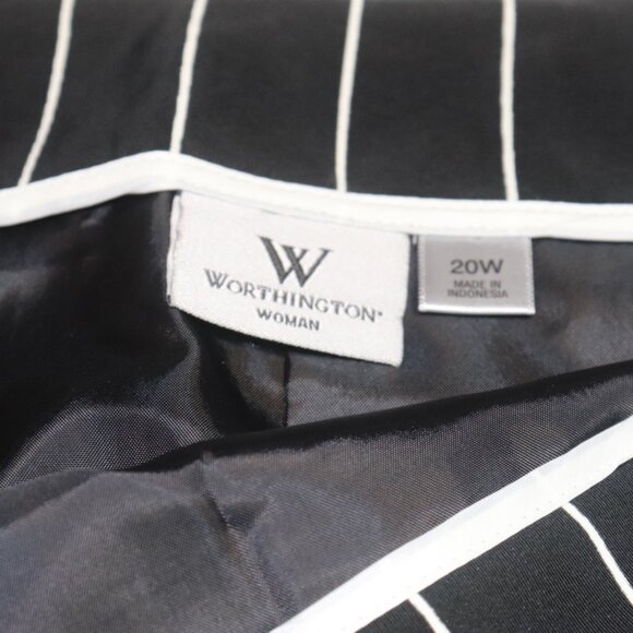 Worthington Art Deco Print Pencil Skirt, Size 20W, NWT - Picture 5 of 12